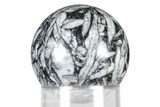 Polished Pinolite Sphere - Austria #380787-1